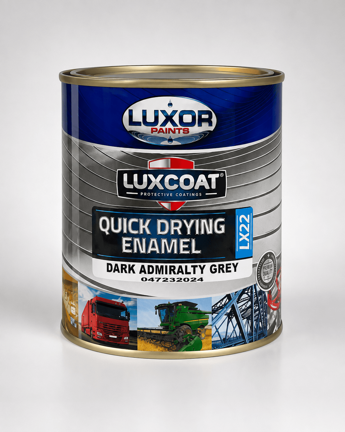 Luxcoat Quick Drying Enamel Dark Admiral available through TRUECOLOURS