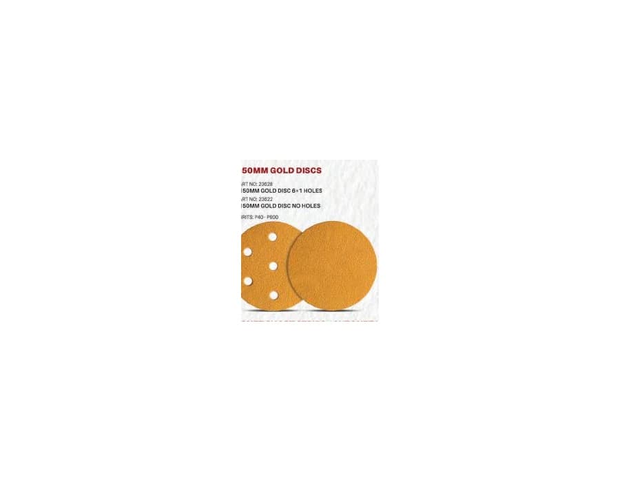 150mm Gold Discs available through TRUECOLOURS